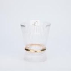 Стакан низкий Fiora Golden Ring, стекло 270 мл 1 шт.