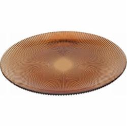 Блюдо Koopman CRIMP AMBER Ø 32