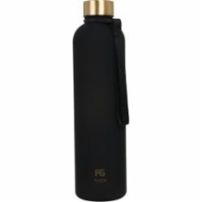 Бутылка для воды Flamberg Premium Elixir 1000 мл черный-золотой