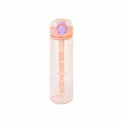 Бутылка для воды Optima Straw 500 мл персиковая U-1319-66