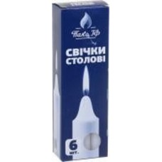 Набор свечей столовых 6 шт Pako-If