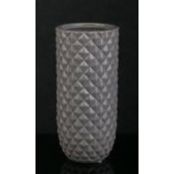Ваза керамическая Luna Cedar 10,5х10,5х22,5 см 22,5 см серая Ваза керамическая Luna Cedar 10,5х10,5х22,5 см 22,5 см серая