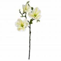 Цветок искусственный Магнолия 55 см белый Home Seasons Decor