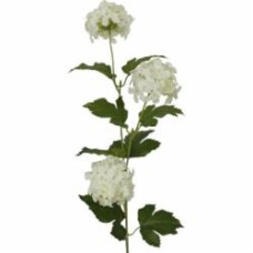 Цветок искусственный Гортензия белая 76 см 27461P