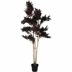 Дерево искусственное Фикус в черном пластиковом горшке 190 см 144E-1247-3 Inari