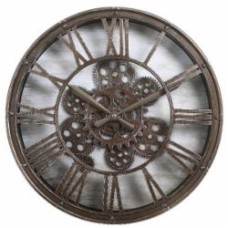 Часы настенные Roma Geras 38,5x38,5x7,5 см античная медь