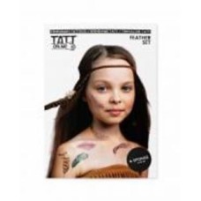 Тату временное TATTon.me Feather Set