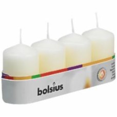 Свеча 60/40 Кремовая 4 шт. / уп Bolsius