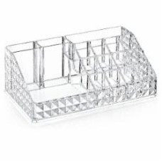 Органайзер BoxUp для косметики Diamond 21,5x12x8 см пластик прозрачный FT-020