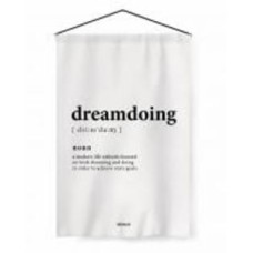 Флаг Dream&Do Flag Dreamdoing 60x40 см белый с рисунком