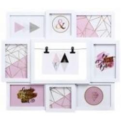 Коллаж со стеклом Luna Классик 48,7 х42, 6х2, 3 см 9 фото 10x15/10x10 см белый Коллаж со стеклом Luna Классик 48,7 х42, 6х2, 3 см 9 фото 10x15/10x10 см белый