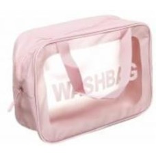 Косметичка Washbag 29,5х10,5х20 см розовый ЕВА/полиуретан