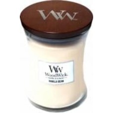 Свеча ароматическая Woodwick medium vanilla bean 275г