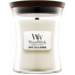 Свеча ароматическая Woodwick Mini White Tea & Jasmine 85г