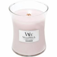 Свеча ароматическая Woodwick Medium Rosewood 275г