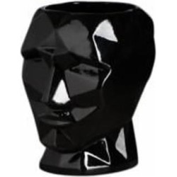 Ваза керамическая Nana ceramics Кай 19 см черный глянец Ваза керамическая Nana ceramics Кай 19 см черный глянец