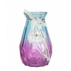 Ваза стеклянная CRYSTAL Angela (83210414391) 17 см розово-синяя 83210414391