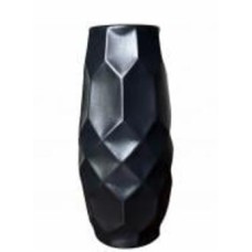 Ваза керамическая Nana ceramics Эдем 32 см черный муар