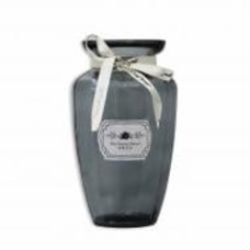 Ваза стеклянная CRYSTAL Jane 20 см серая 83210414293_YBCG-210414-2