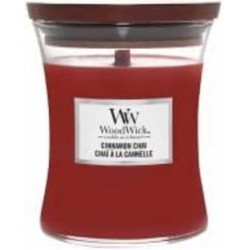 Свеча ароматическая Woodwick Medium Cinnamon Chai 275 г