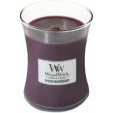 Свеча ароматическая Woodwick Medium Spiced Blackberry 275 г