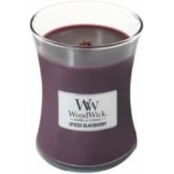 Свеча ароматическая Woodwick Medium Spiced Blackberry 275 г