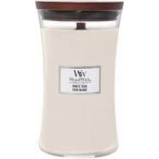 Свеча ароматическая Woodwick Large White Teak 609 г