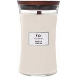 Свеча ароматическая Woodwick Large White Teak 609 г