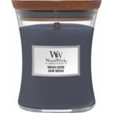 Свеча ароматическая Woodwick Medium Indigo Suede 275 г