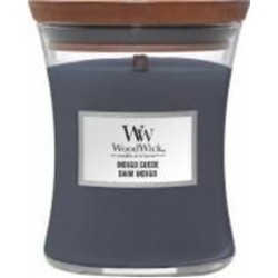 Свеча ароматическая Woodwick Medium Indigo Suede 275 г