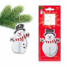 Ароматическое саше Aroma Home Снеговик Xmass Cellulose 3D красный