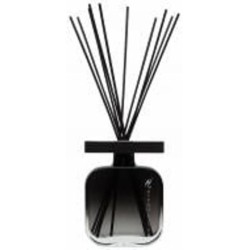 Ваза стеклянная Prima 1750 мл с деревянными палочками, цветная (пустая) 22 см 4009