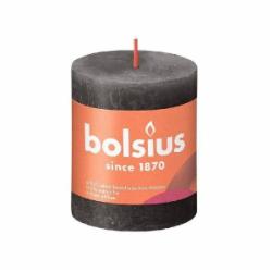 Свеча Рустик столбик SHINE 80/68 серое облако Bolsius