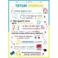Постер Правила папы А4 New Posterclub