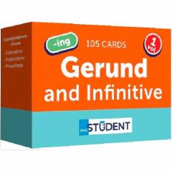 Карточки обучающие «GERUND AND INFINITIVE VOL.1 Граматика (105 флеш-карток)» 9786177702688