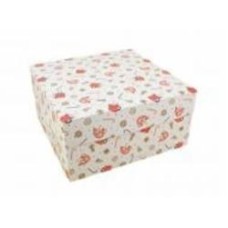 Коробка подарочная Рождество 20x20x10 см
