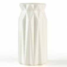 Ваза пластиковая MVM DH-FLOWERS-01 WHITE 18 см DH-FLOWERS-01 WHITE