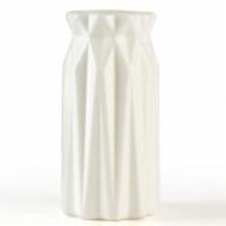 Ваза пластиковая MVM DH-FLOWERS-01 WHITE 18 см DH-FLOWERS-01 WHITE