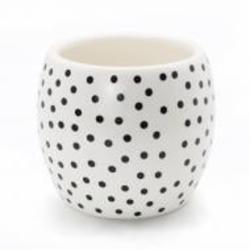 Ваза-кашпо MVM керамическая DH-FLOWERS-27 WHITE 13 см Белый DH-FLOWERS-27 WHITE