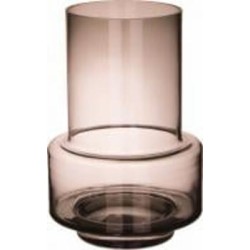 Ваза стеклянная Wrzesniak Glassworks 25х17 см 25 см серая 15-3881A