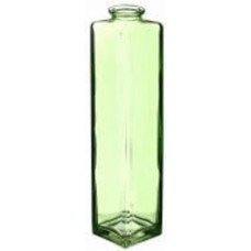 Ваза стеклянная Trend Glass 24,5 см зеленый green