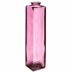 Ваза стеклянная Trend Glass 24,5 см розовый pink