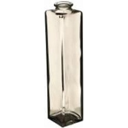 Ваза стеклянная Trend Glass 24,5 см черный black