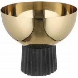 Фруктовница Bowl 15х15х13 см золотая
