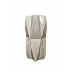 Ваза керамическая Nana ceramics Гео 21 см белый глянец Ваза керамическая Nana ceramics Гео 21 см белый глянец