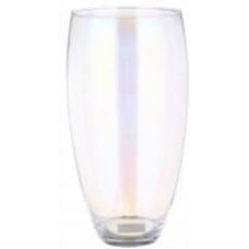 Ваза стеклянная Wrzesniak Glassworks Luster 35 см перламутровая