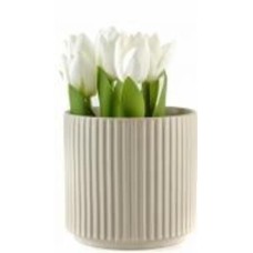 Ваза-кашпо МВМ DH-FLOWERS-24 M BEIGE 13 см Бежевый DH-FLOWERS-24 M BEIGE