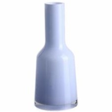 Ваза стеклянная Wrzesniak Glassworks Opal/Light Blue 20 см светло-синяя 17-8283G_OLB