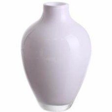 Ваза стеклянная Wrzesniak Glassworks Opal/Pink 17 см розовая 17-8282G_OP