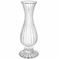 Ваза стеклянная Elegant 23,7 см прозрачная G-9059